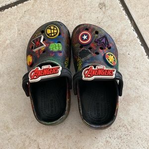 Toddlers Marvel Avengers Themed Crocs Comfort